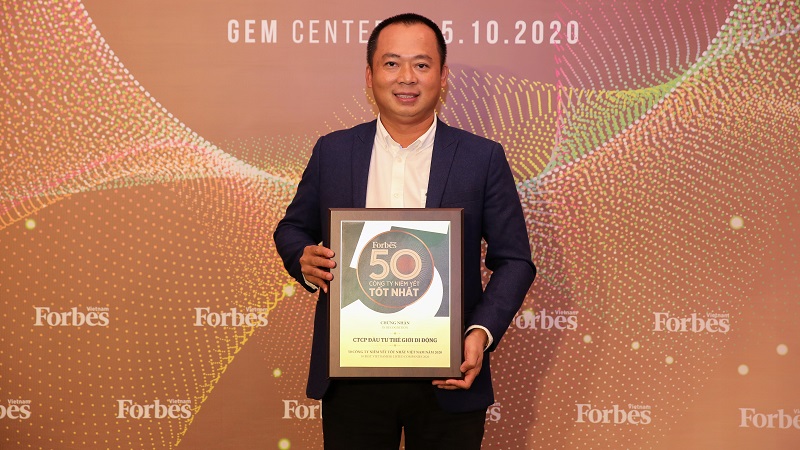 Forbes bình chọn: Thế Giới Di Động số 1 lĩnh vực bán lẻ 2020 Forbes bình chọn: Thế Giới Di Động số 1 lĩnh vực bán lẻ 2020