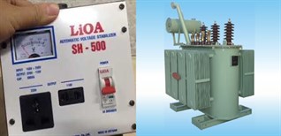 Sự khác biệt giữa ổn áp và biến áp là như thế nào?
