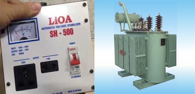 Sự khác biệt giữa ổn áp và biến áp là như thế nào?