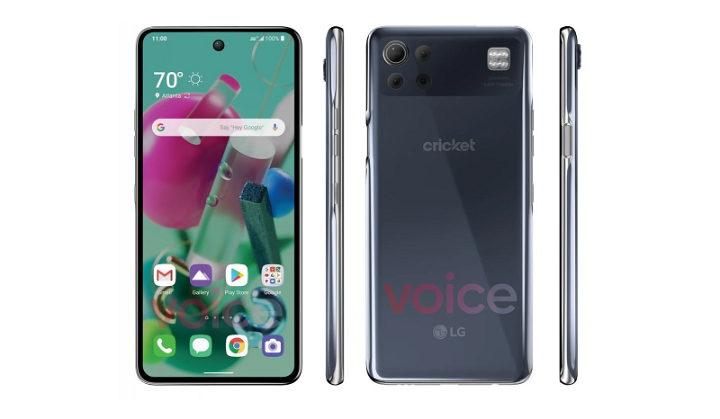 Ảnh render của LG K92 5G