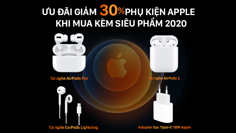 Phụ kiện mua kèm giảm 30% Phụ kiện mua kèm giảm 30%