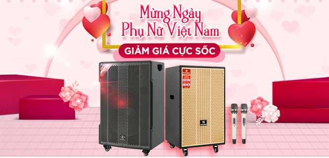 Tậu ngay 5 mẫu loa Karaoke giảm SỐC tại Điện máy XANH dịp 20/10