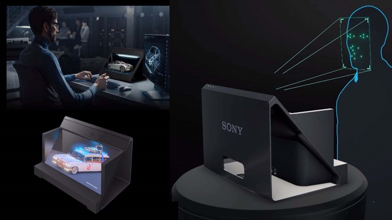 Nhiều công nghệ mới được Sony trang bị trên màn hình Spatial Reality