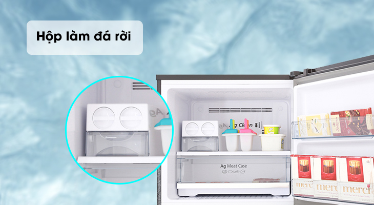Đánh giá chi tiết tủ lạnh Panasonic NR-BL359PKVN và NR-BL389PKVN - Hộp làm đá
