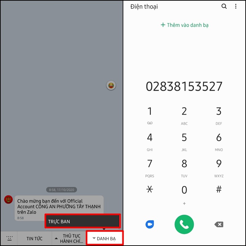 Tra cứu số điện thoại công an khu vực trong những trường hợp khẩn cấp Tra cứu số điện thoại công an khu vực trong những trường hợp khẩn cấp