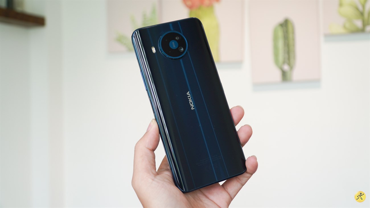Thiết kế mặt lưng của Nokia 8.3 5G