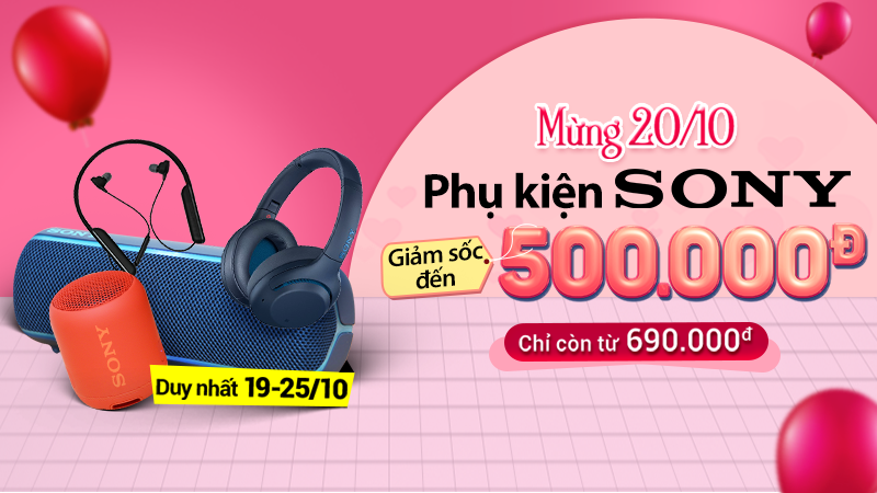 PHỤ KIỆN SONY GIẢM SỐC PHỤ KIỆN SONY GIẢM SỐC
