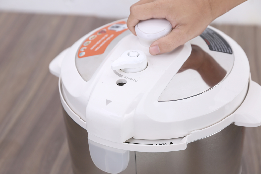 Nồi không hoạt động khi nắp nồi chưa đóng kín