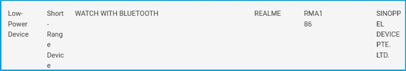 Đồng hồ thông minh Realme Watch S Pro vừa đạt thêm chứng nhận quan trọng, có thể ra mắt bất cứ khi nào