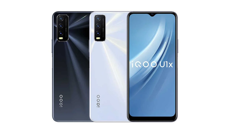 Hình ảnh hai phiên bản màu sắc của iQOO U1x
