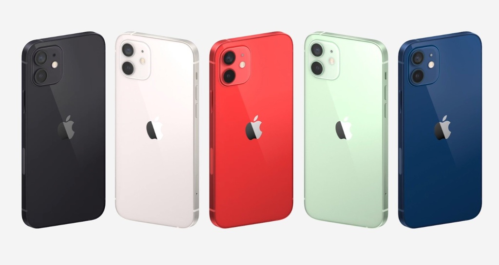 5 phiên bản màu trên iPhone 12 