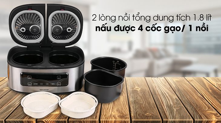 Dung tích phù hợp cho gia đình đông thành viên