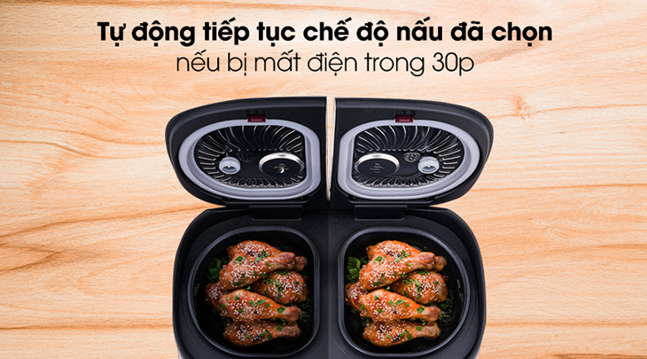 Nồi có nhiều tính năng đi kèm chất lượng