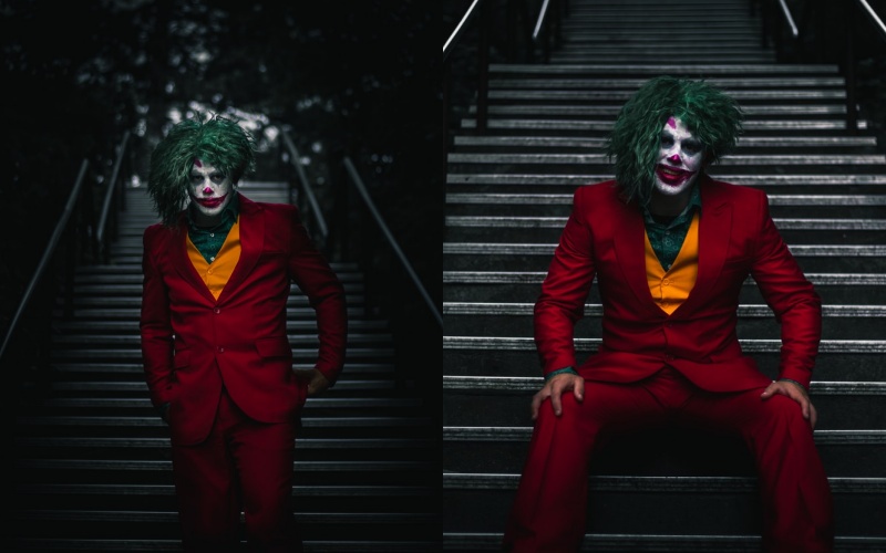 trang phục halloween Nhân vật chú hề Joker