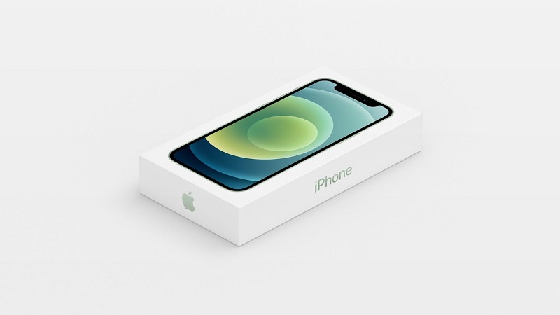 Hình ảnh hộp dựng của iPhone 12 mới