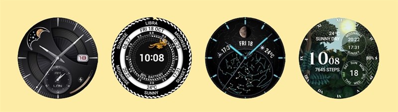 Huawei Watch GT2 Pro có tới hơn 200 mặt đồng hồ khác nhau