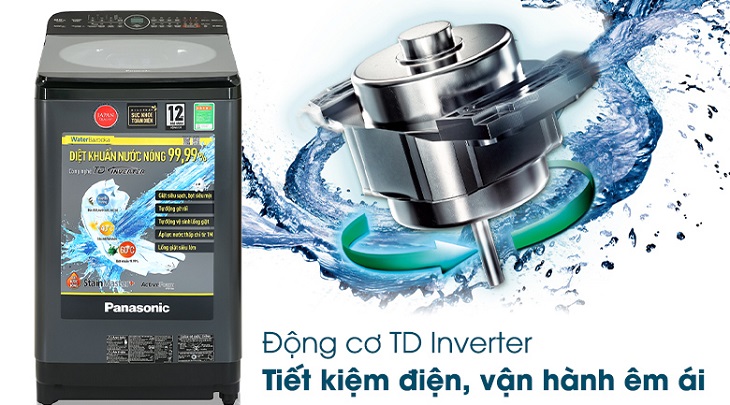 Động cơ TD Inverter mạnh mẽ, bền bỉ