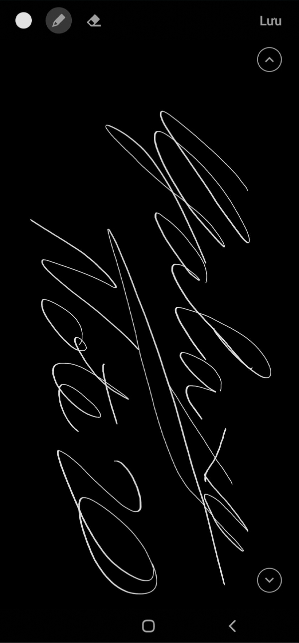 Ghi chú trên màn hình tắt Ghi chú trên màn hình tắt