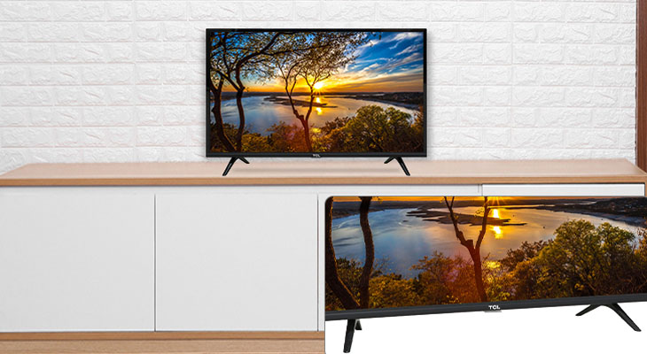 Đánh giá Smart Tivi TCL 32 inch L32S6300 - Chân đế