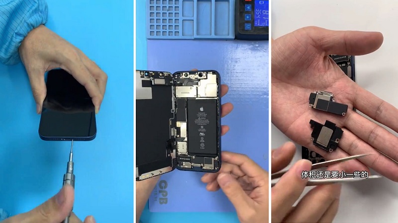 Xuất hiện video 'mổ xẻ' iPhone 12, cho thấy khác biệt với iPhone 11 Xuất hiện video 'mổ xẻ' iPhone 12, cho thấy khác biệt với iPhone 11