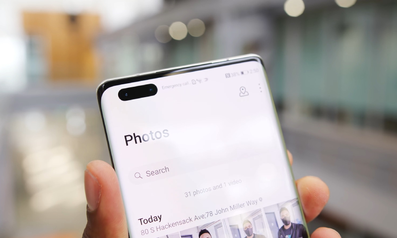 Cụm camera kép trên Huawei Mate 40 Pro Cụm camera kép trên Huawei Mate 40 Pro