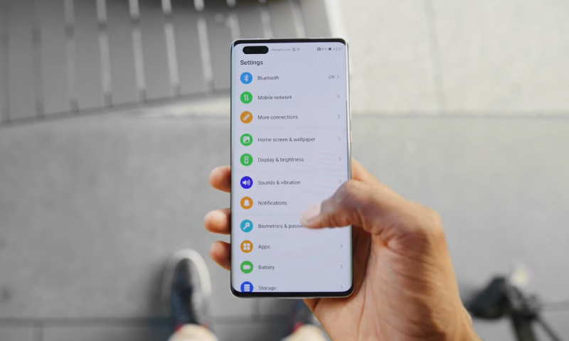 Màn hình của Huawei Mate 40 Pro Màn hình của Huawei Mate 40 Pro