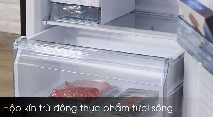 Đánh giá chi tiết tủ lạnh Panasonic NR-BC360QKVN - Hộp kín