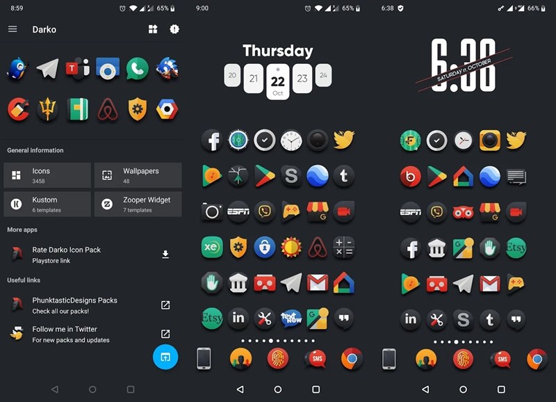 Darko - Icon Pack