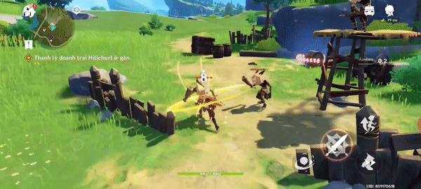 Với tựa game Genshin Impact OnePlus 8T vẫn xử lý tốt và mượt mà