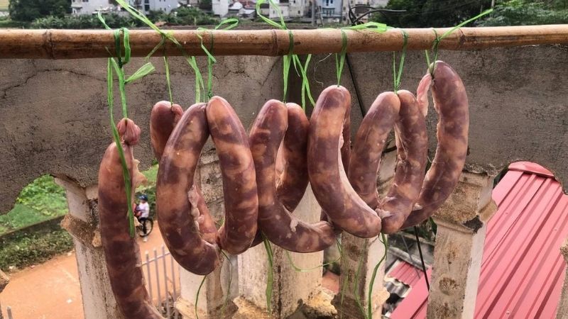 Instructions on how to make standard Lang Son sausage, the whole family compliments it on delicious