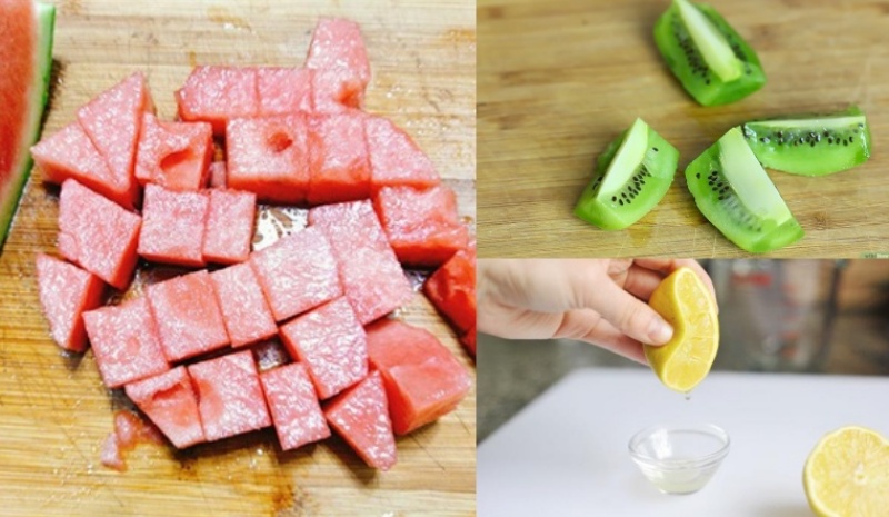 How to make delicious kiwi watermelon ice cream