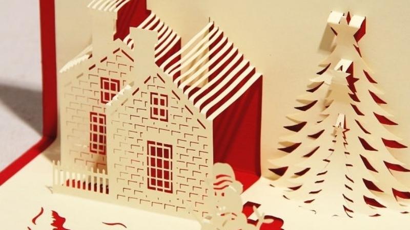 Hướng dẫn chi tiết 3 cách làm thiệp Giáng Sinh đơn giản dễ dàng
