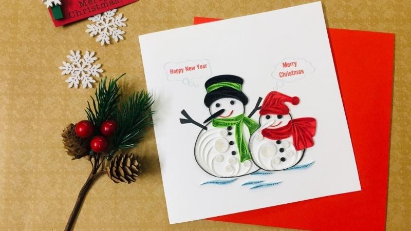 Tham khảo những mẫu thiệp Giáng sinh đẹp để tặng đồng nghiệp