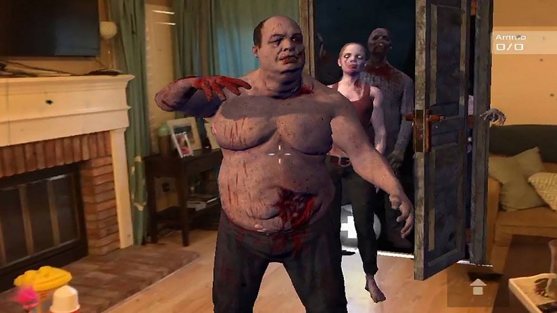 Hình ảnh trong game ARZombi Hình ảnh trong game ARZombi