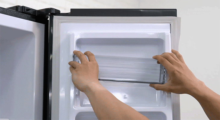 Door tray of Panasonic Inverter 550 liter Refrigerator NR-DZ600GXVN