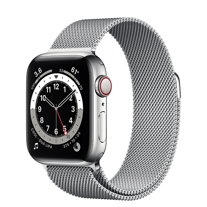 Apple Watch 6 vỏ thép không gỉ bạc Apple Watch 6 vỏ thép không gỉ bạc