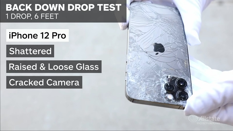 Độ bền của iPhone 12, iPhone 12 Pro sau khi thả rơi ở độ cao 6 mét Độ bền của iPhone 12, iPhone 12 Pro sau khi thả rơi ở độ cao 6 mét