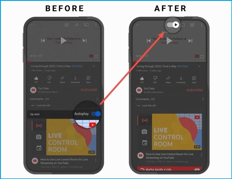 Google cập nhật ứng dụng YouTube dành cho iOS với các điều hướng cử chỉ tiện lợi cùng những đề xuất mới Google cập nhật ứng dụng YouTube dành cho iOS với các điều hướng cử chỉ tiện lợi cùng những đề xuất mới