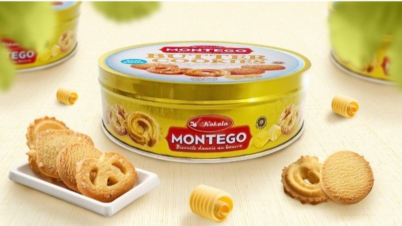 Bánh quy bơ Đan Mạch: Montego Danish Butter Cookies