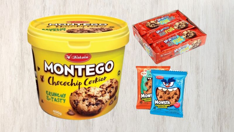 Chocochips: Montego Double Chocolate Chocochip Cookies, Montego Fun, Monsta Chocochips Cookies