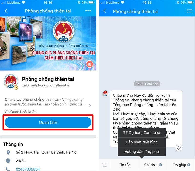 Hướng dẫn cách dùng tính năng SOS trên Zalo để nhận sự hỗ trợ kịp thời