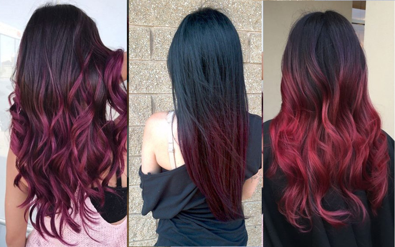 Bạn muốn tạo nên một phong cách mới cho tóc của mình? Kiểu tóc nhuộm đỏ tím sẽ là sự lựa chọn hoàn hảo cho bạn. Với kết hợp màu sắc độc đáo và sự pha trộn tinh tế, bạn sẽ có được mái tóc thật sự nổi bật và cuốn hút.