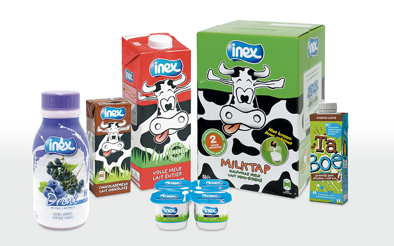 Các sản phẩm sữa tươi Inex Các sản phẩm sữa tươi Inex