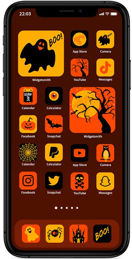 Cach-tuy-bien-giao-dien-iPhone-Halloween