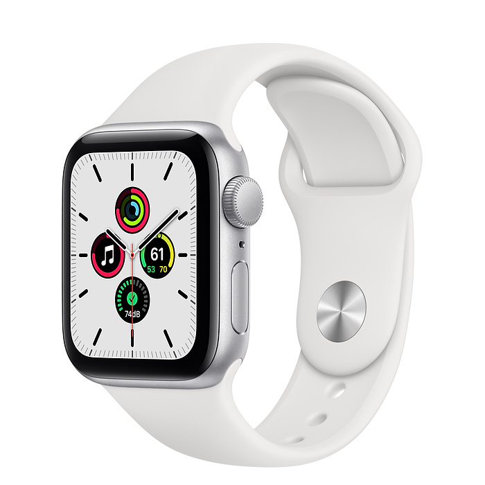 Apple Watch SE vỏ nhôm màu xám bạc