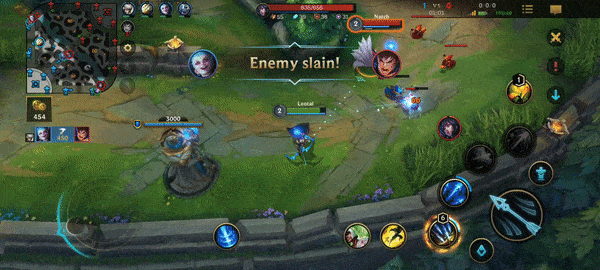 Một combat nho nhỏ ở đường dưới