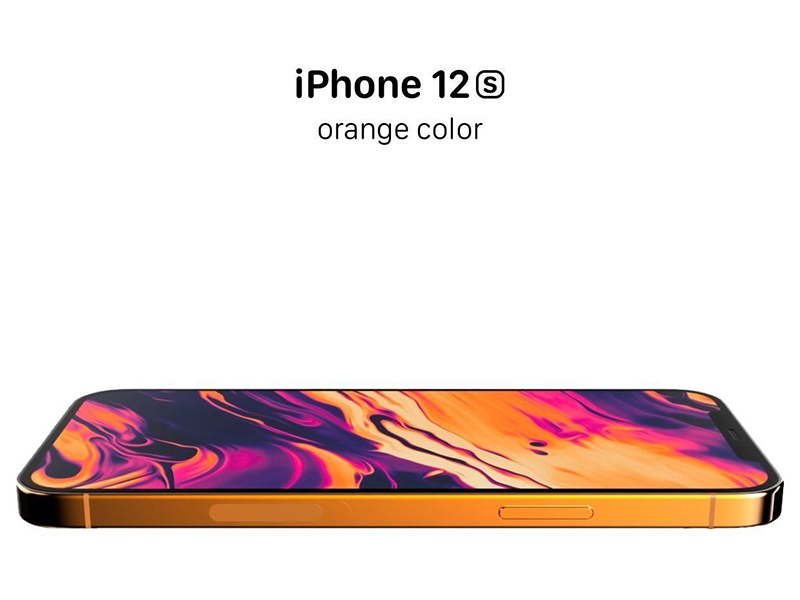Màu Orange trên iPhone 12s