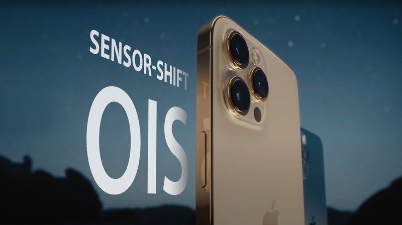 Công nghệ ổn định hình ảnh Sensor Shift sẽ mở rộng trên ống kính góc siêu rộng của iPhone 13