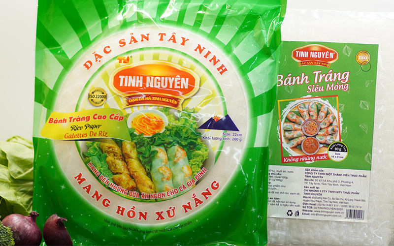 Bánh tráng Tinh Nguyên đặc sản Tây Ninh