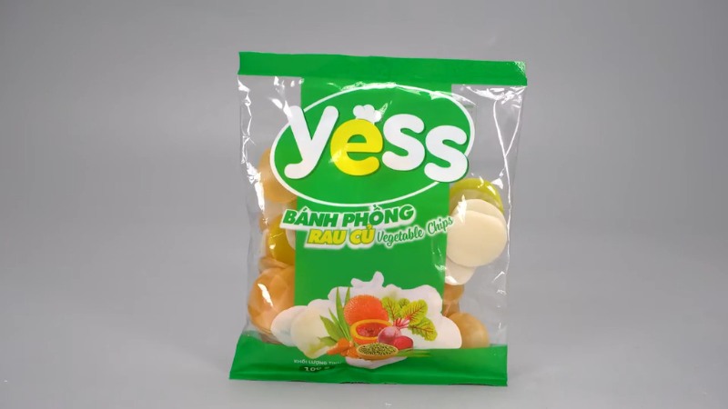 Bánh phồng rau củ Yess gói 100g